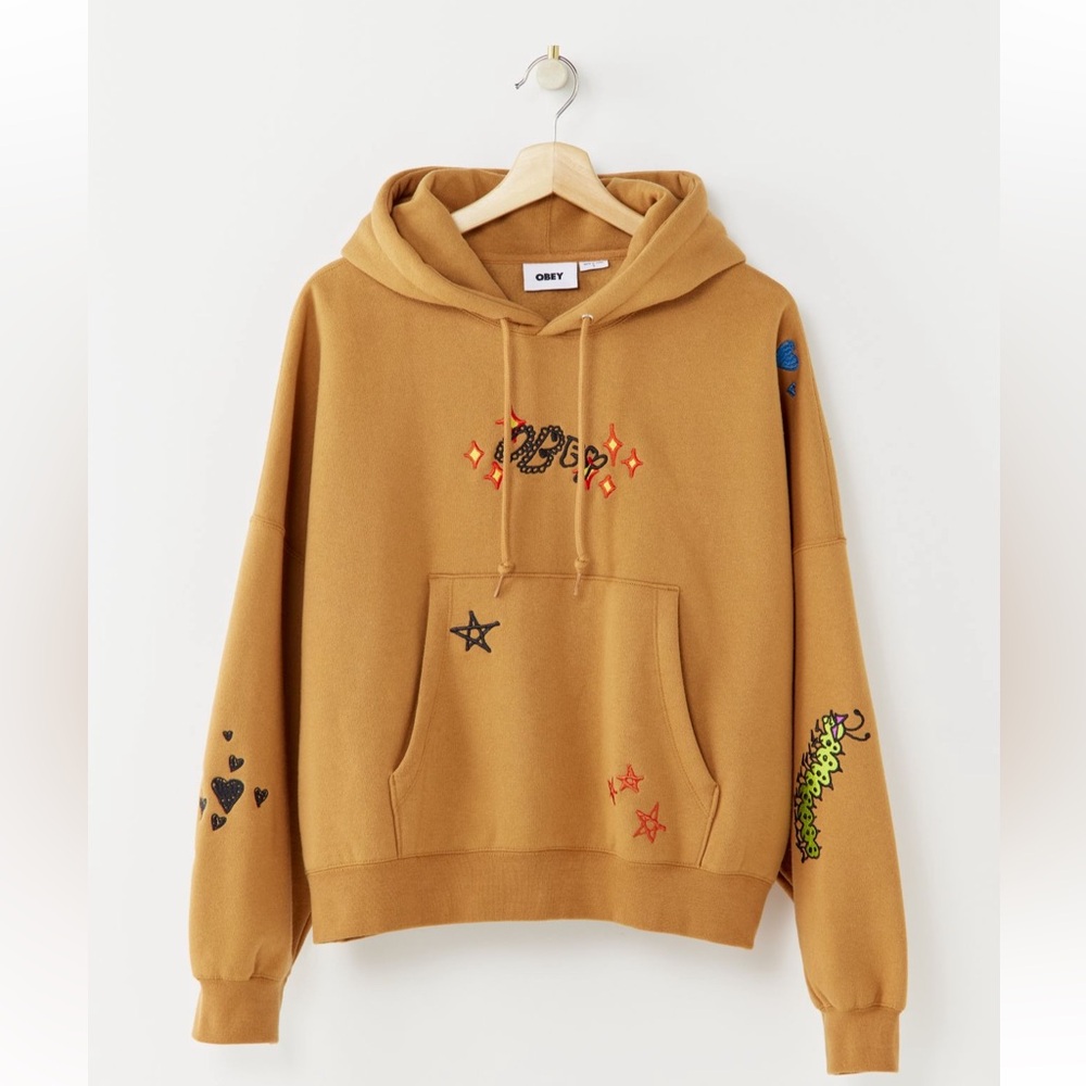 Obey - Cosmic Love Embroidered Hoodie